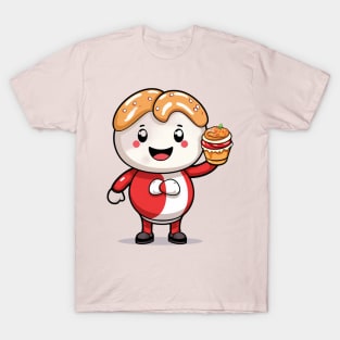 Donut kawaii  junk food T-Shirt cute  funny T-Shirt